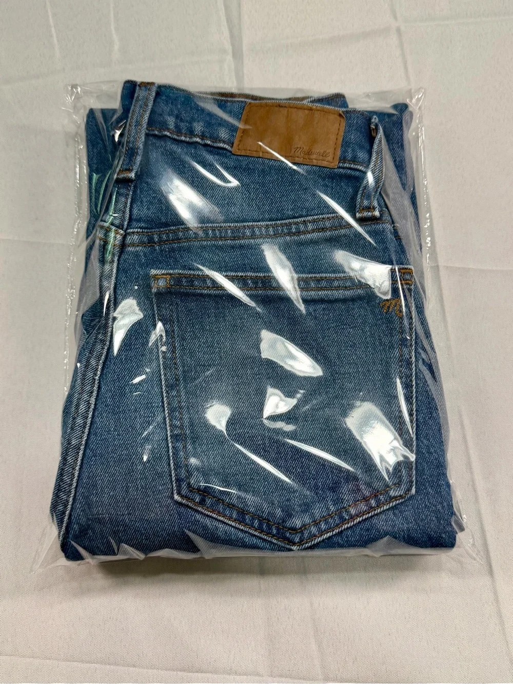 Madewell The Perfect Vintage Straight Jeans Women’s 24T Tall High Rise Blue